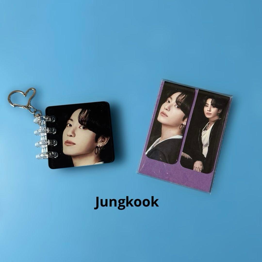 [Б/У] BTS Чонгук Акриловый Фотоальбом Брелок Магнит Закладка