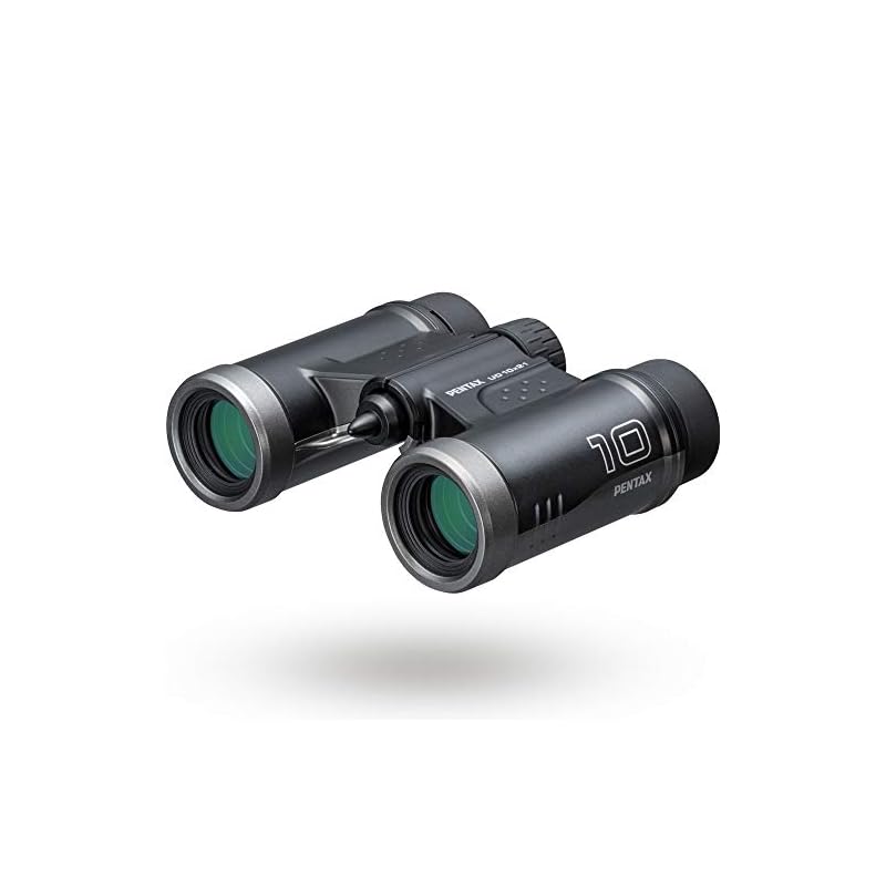 Pentax UD 10x21 Binoculars, Black, with Case and Strap, 61816