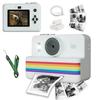 Digitale Kinderkamera für Fotografie Mini-Drucker Tragbar Thermisch Sofortbild-Foto Kinderkamera 2,8 Zoll HD-Video Spielzeug Geschenke