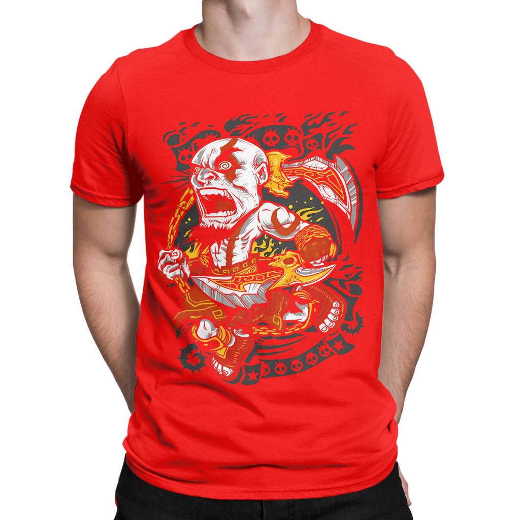 Lord Of War Loki God Gamer Funny Graphic 100 Cotton Tshirt God Of War Tees Tops For Unisex