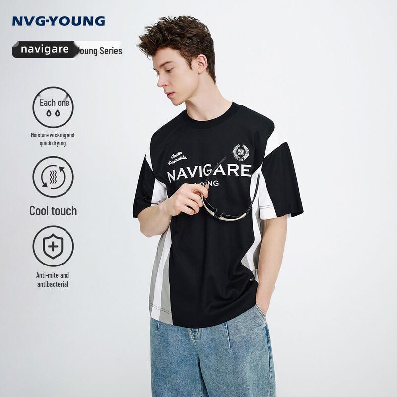 NVG·YOUNG Men s Cooling Quick-Dry Short Sleeve T-Shirt 2XL