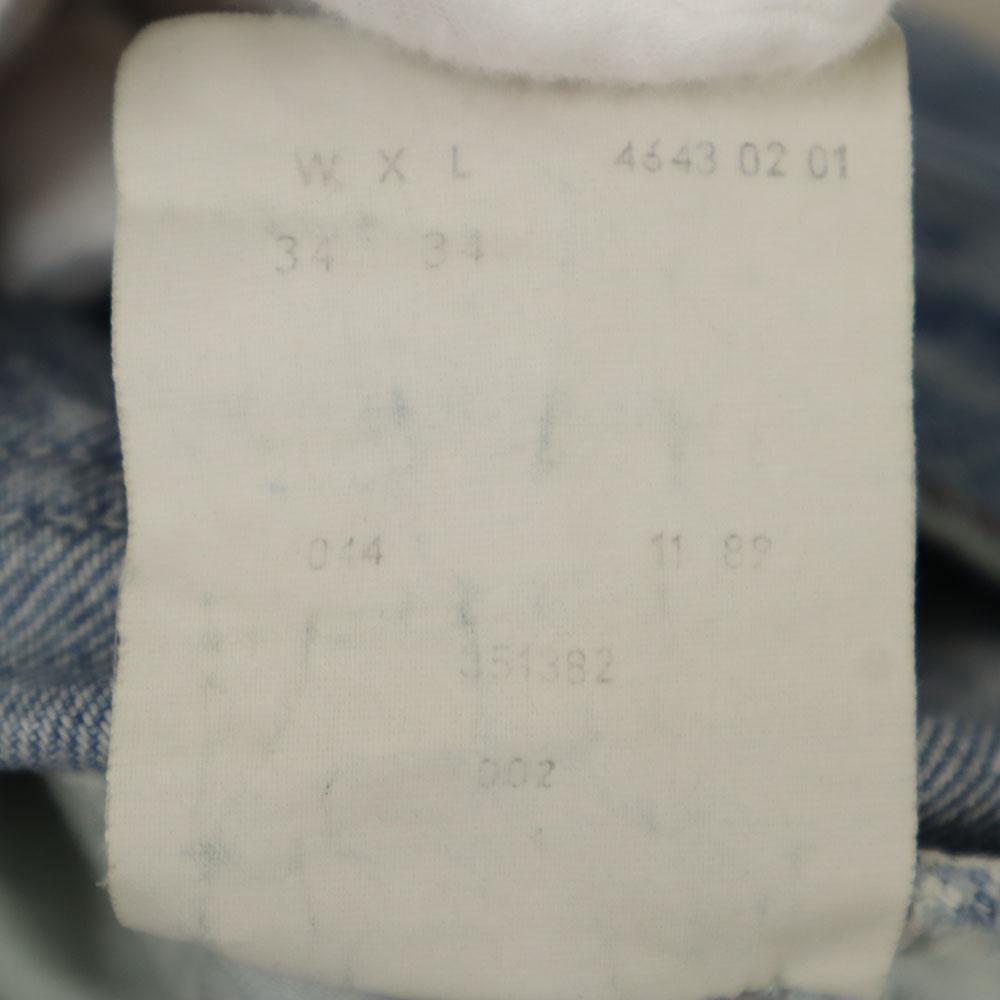 Levi's Euro Levi's laget i Malta Straight denimbukser W34 Herre Brukt