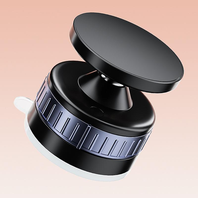 Vacuum Suction Cup Adsorption Magnetic Mobile Phone Holder Universal Rotation Car Central Control Central Control Navigation Car Mobile Phone Holder