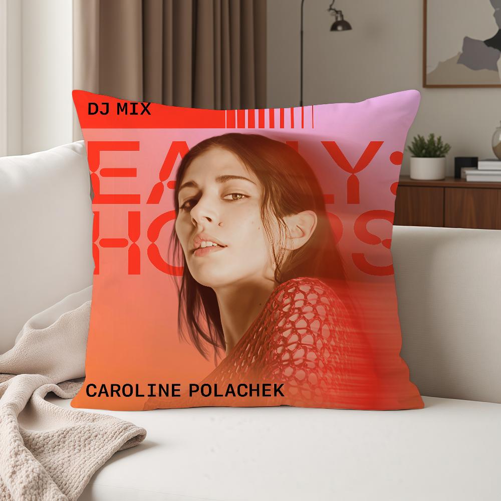 Singer CCaroline Polachek Pillow Case Suitable For Bedrooms Living Rooms Cars Home Decoration