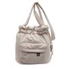 Simple Drawstring Bag Commute Nylon Handbag Portable Shoulder Bag  Outdoor