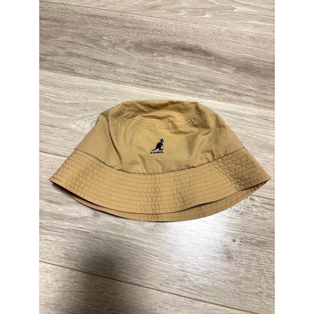 Used KANGOL bucket hat beige