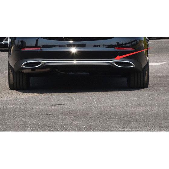 Glossy Black Rear Bumper Tow Hook Cover for Mercedes-Benz C200, C260, 206