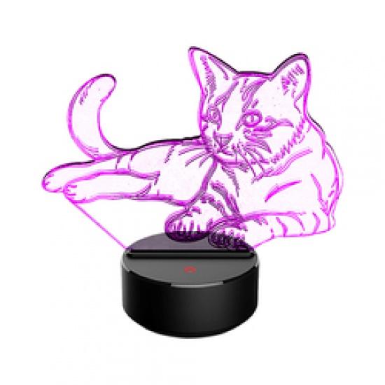 3D Illusion Led Night Light 3D Visual Led Night Light Romantic Birthday Gift Xmas Gift 3D Night