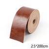 DIY Vintage Microfiber Cattlehide Leather Strip Handmade Craft Clothing Bag 2M Glossy Leather Straps Supplies Making Accessories
