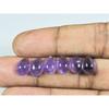 7X10MM Natural Amethst Ring Size Pear Cabochon Loose Gemstone 6Pcs Lot 13Cts A-459
