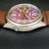 AUTOMATISCHE VINTAGE SEIKO JAPAN 7009A HERRENUHR ZIFFERBLATT FERRARI a700412-5