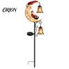 Automated Dusk To Dawn Lights Solar Christmas Garden Stake Light, 31.5 Inch Santa Snowman LED Pathway Lights, Easy Installation Outdoor Lighting