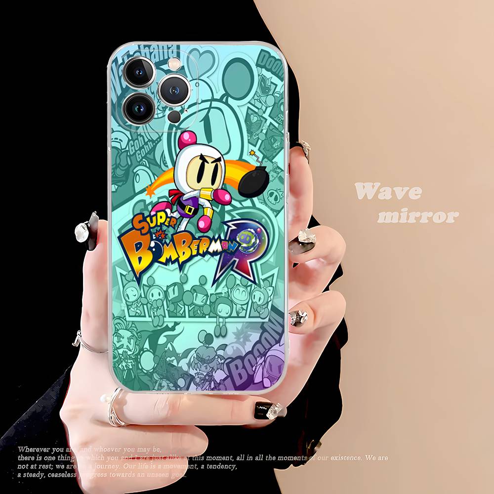 Super Bomberman Case for iphone 17 16 15 pro max 11 12 13 14 Pro Plus Phone Cover