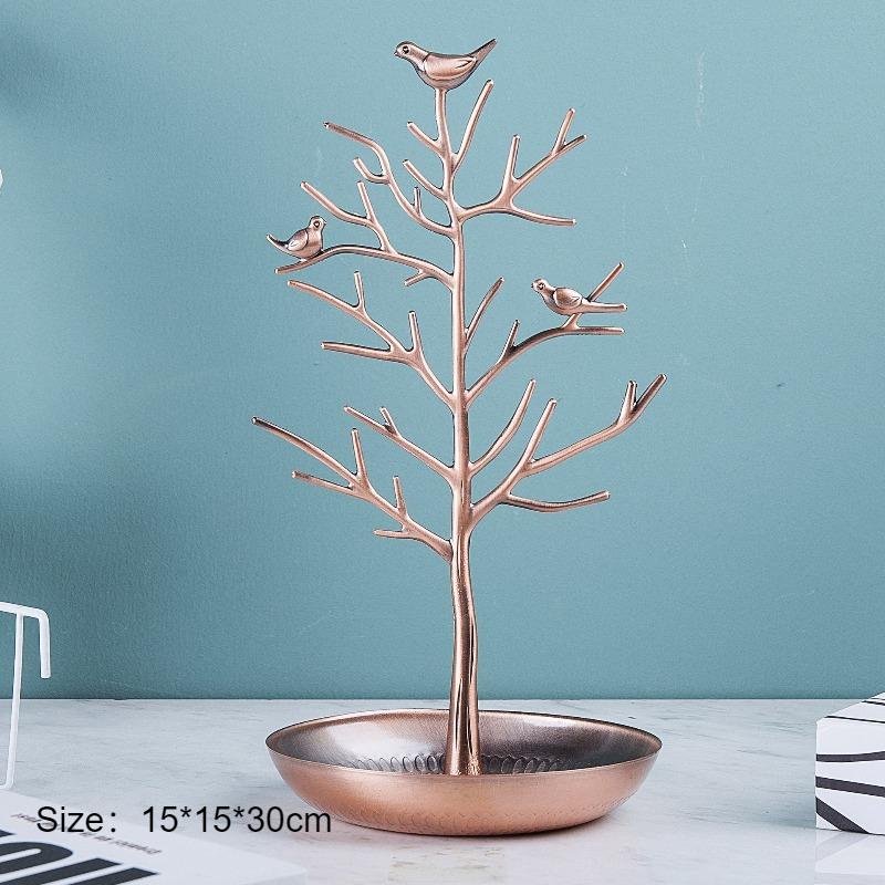Originality Jewelry Showcase Stand Necklace Jewellery Displays Rack Earrings Ring Display Shelf Trinket Live Pictures Props