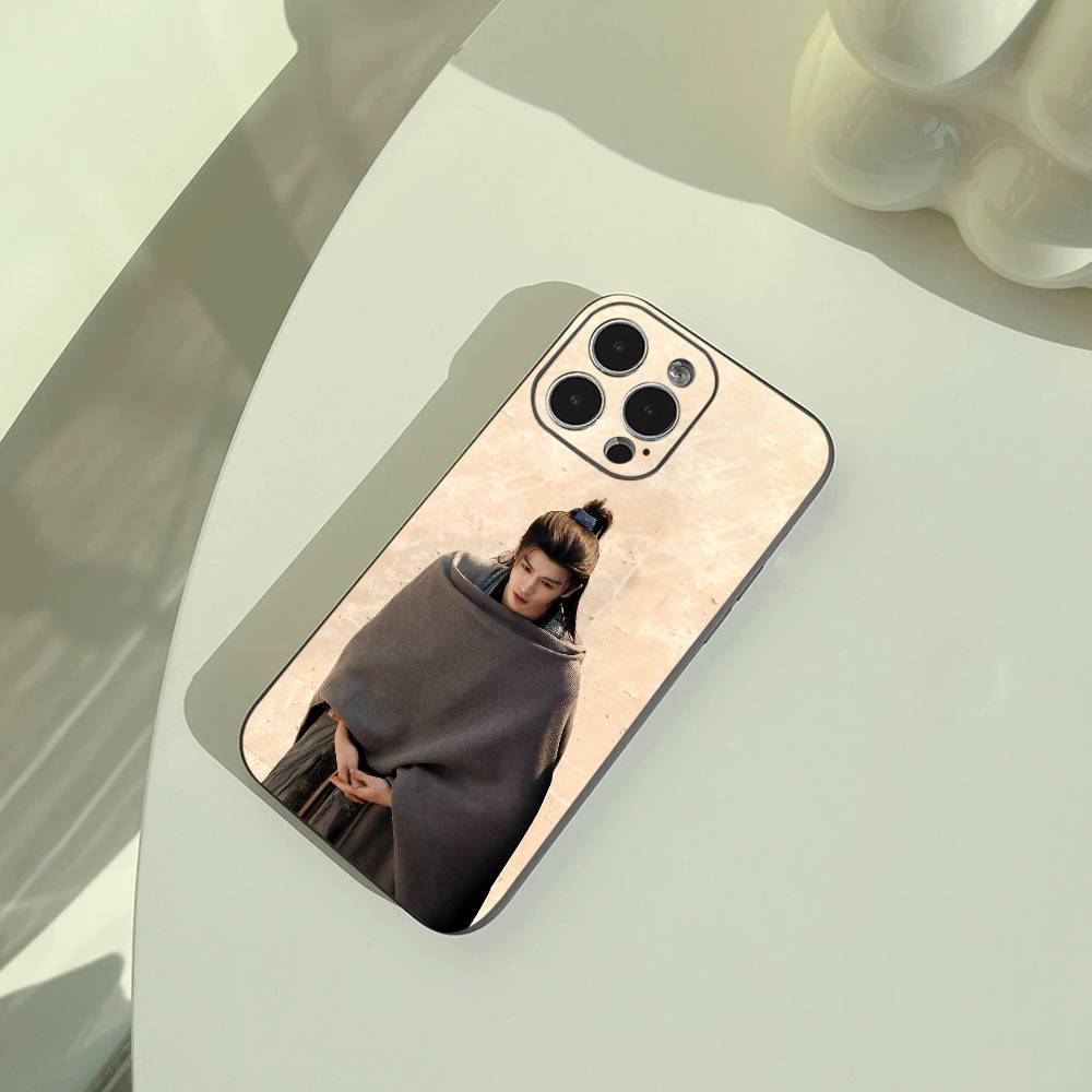 X-Xie Zheng&Fan Changyu Phone Case For iPhone 17,16,15,14,13,12,11 Pro Max,16/15/14Plus,XS Soft Black Cover