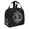 American College Fraternity Sigma Phi Society Insulated Lunch Tote Bag for Women 1827 Resuable Thermal Cooler Bento Box School