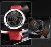 Sanda Sports Multifunctional Waterproof Pedometer Watch with Timer, Alarm, and Night Light