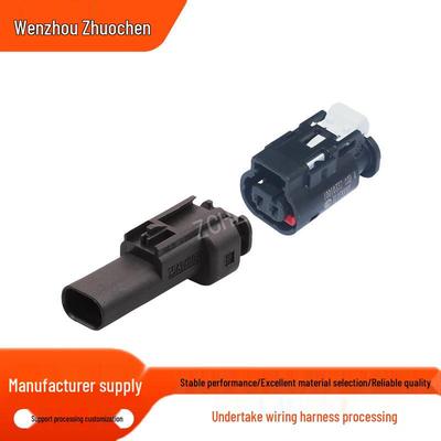 Automotive Connector 2-Core 2P Wiring Harness Plug, Model 10094249