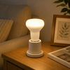 4 Pack R50 LED Light Bulbs E14 Base Mushroom Shape Lamps Energy Saving Long Neck LED Bulbs  Office