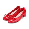 Soft Leather Patent Ribbon Pumps 3.5cm Blj111re