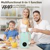 Küchenmaschine Sojamilchmaschine 8-in-1 Funktion Humanisierter Touchscreen Isoliert Herstellungsgerät Nuss-Extraktor Multifunktionaler Saft Vegan