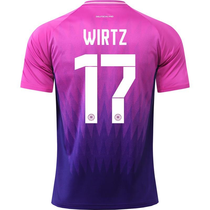 

2425 Germany Away European Cup Jersey No. 13 Muller 7 Hafertz 8 Cross Football Shirt Top Single Edition L code