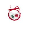 Santa Badge Pet Santa Scarf Crochet Pattern .Knit Kitten Bandana Christmas Cat Bib  Cat Lovers