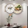 Luxury Living Room Wall Clock Restaurant Clock Mural Room Decorations Corridor LED Mute Wall Clock Watch Home Decor