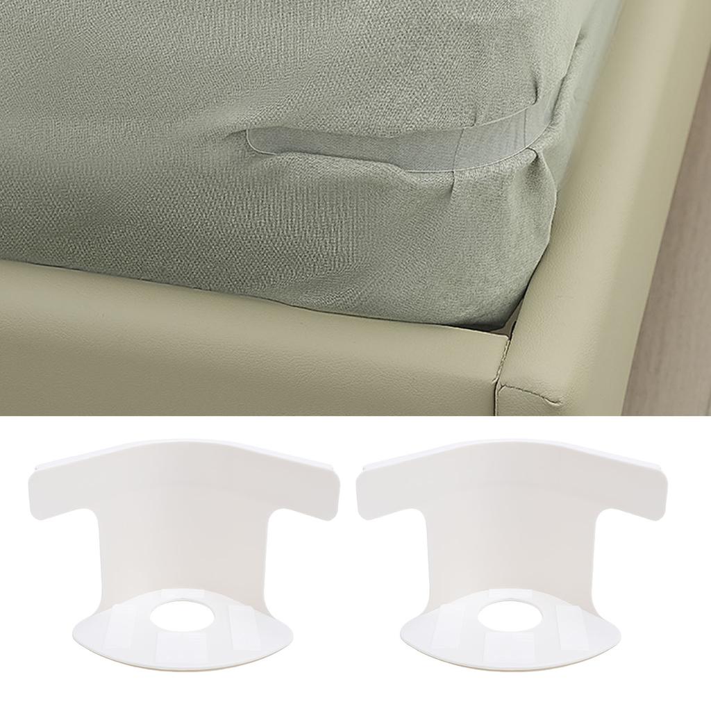 8pcs Lock Sheet Holders Easy Installation Set Bed Sheet Holder for Single Double Queen and King Beds