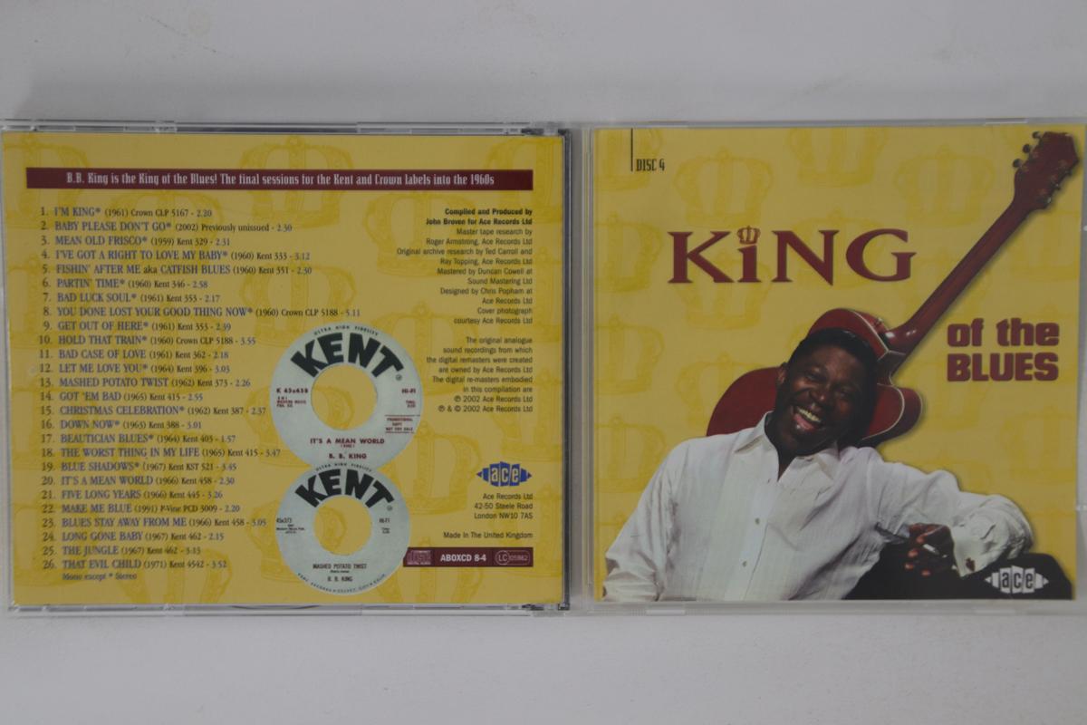 

CD BB KING - King Of Blues ABOXCD84 ACE UK Blues Used