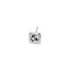 20pcs 3.5mm Stainless Steel Earrings Base Cabochon Settings Bulk Anti Allergy Earring Hooks For Jewelry Making Supplies Findings