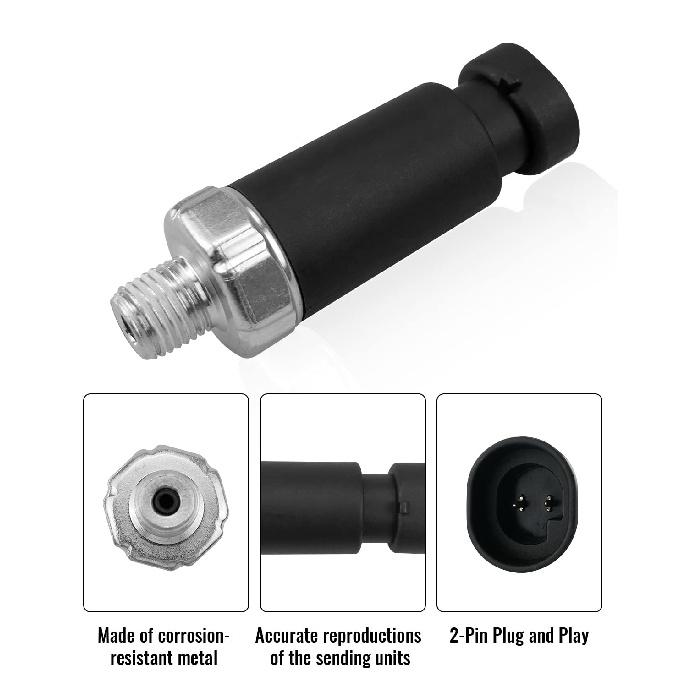 Oil Pressure Sensor Fit for Harley Davidson FLHTC FLHX FLHTK FLHTRU FLTRX Replace 74438-99 74438-99A 32-1396