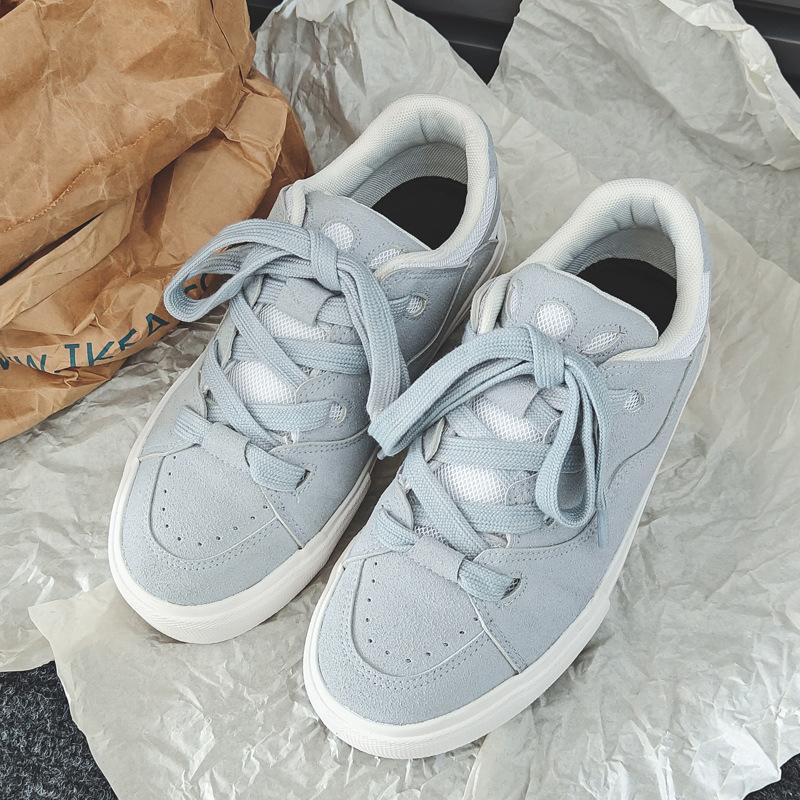 Spring new retro bread shoes flip fur couple board shoes breathable canvas shoes men's trend men's casual shoes