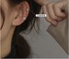 Ear bone clips, ear clips without ear piercings, retro Hong Kong flavor, earbone rings, earrings, high-end earrings, retro trendy personality and
