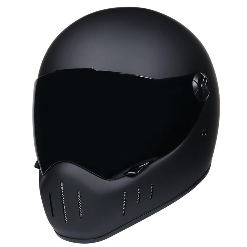 Retro Helmet Men's Full Harley Electric Bicycle Cruising Knight Riding Cover