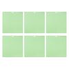 6PCS Cutting Mat 12x12 Inch Green Gridded Craft Sewing Cutting Board for DIY Handicraft
