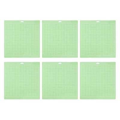 6PCS Tapete de Corte 12x12 Pulgadas Verde Cuadriculado Artesanía Costura Tabla de Corte para Manualidades DIY