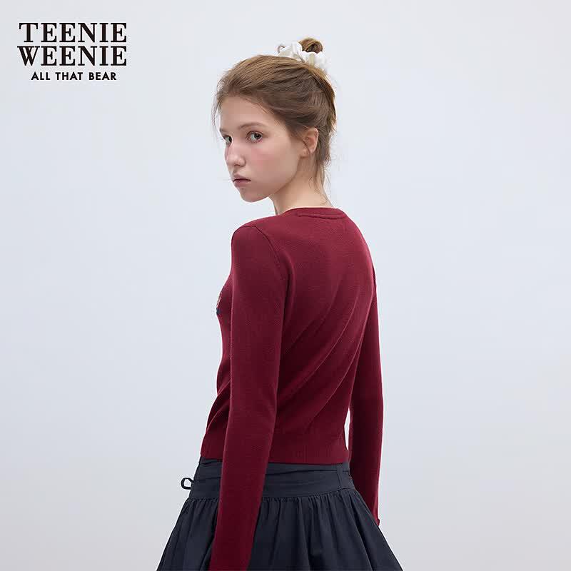 Teenie Weenie Bear Knitted Cardigan