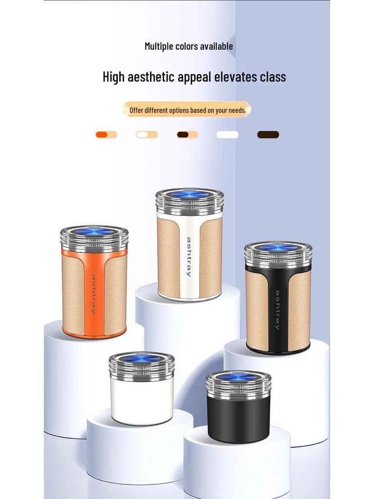 Buick-Compatible Car Ashtray for Regal, LaCrosse, Excelle, Encore, Verano, GL8, GX, Envision, and GL6.