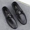 Fashion Fashion Casual Shoes Comfortable Mens Loafers Lightweight Slip on Flats Leisure Walk Male Driving Shoes Hollow Out Men Moccasins