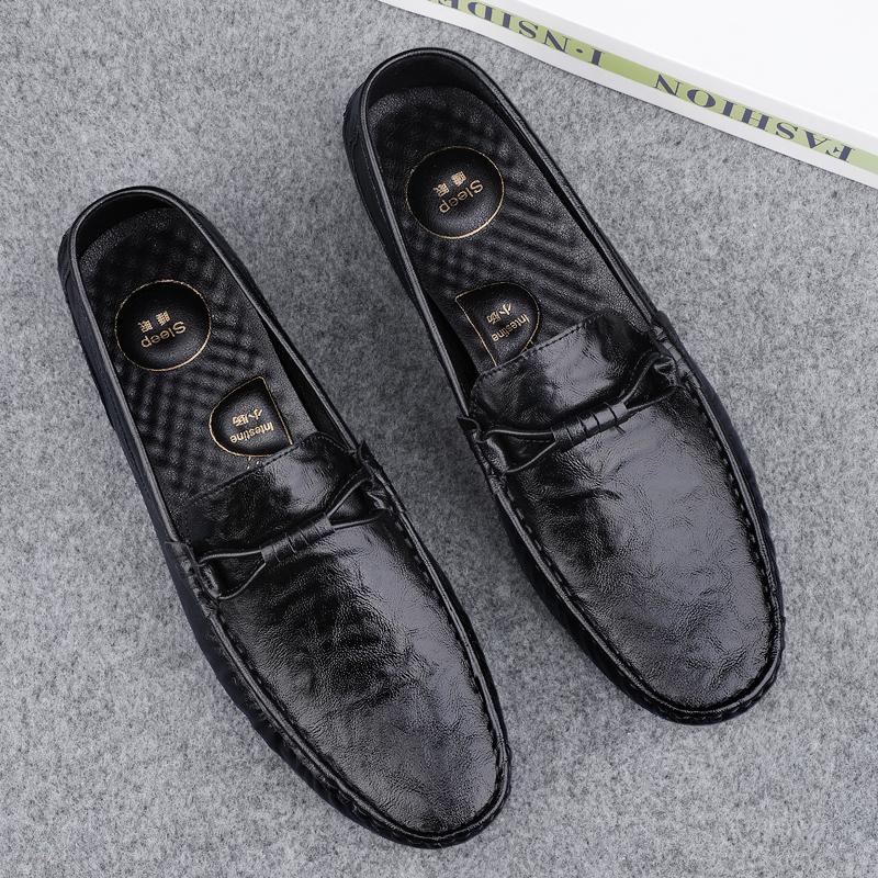 Fashion Fashion Casual Shoes Comfortable Mens Loafers Lightweight Slip on Flats Leisure Walk Male Driving Shoes Hollow Out Men Moccasins