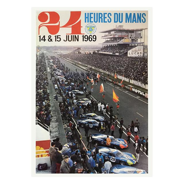 24 HEURES DU MANS Posters and Prints Vintage Racing Canvas Paintings Wall Art Picture for Living Room Home Decoration No Frame