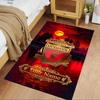 Liverpool Personalized Text Floor Rug Office Rug Suitable for Dining Room Entryway Game Room Playrooms Anti-slip Rug Decorate Offices Spiritual Gift