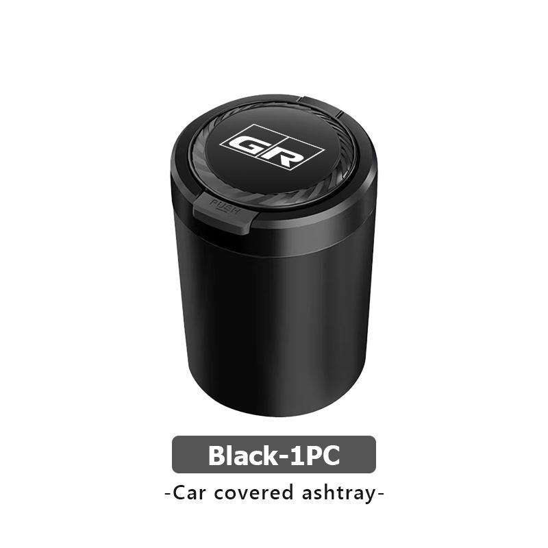 VCA2  For Toyota Car Ashtray One Touch Open Portable Ashtray Cup Auto Interiors GR Yaris Corolla Prius Aqua Vios Mirai Hilux Auris CHR