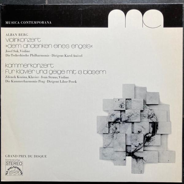 

LP Record IVAN STRAUS, JOSEF SUK, KAREL ANCER - Alban Berg Violinkonzert Dem Andenk 62739 Supraphon Germany Classical Used