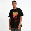 Time Fries When Im With You Funny French Fries Tee Pure cotton T-shirt