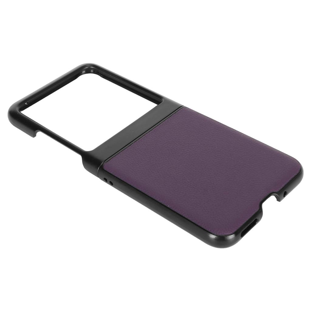Flip Phone Case Leather Full Protection Anti Drop Scratch Proof Foldable Phone Cover for Motorola Razr 40 Ultra