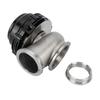Schwarzes Turbolader Abgasventil Externes Wastegate Kit 1.7in Universal Auto Modifiziertes Zubehör
