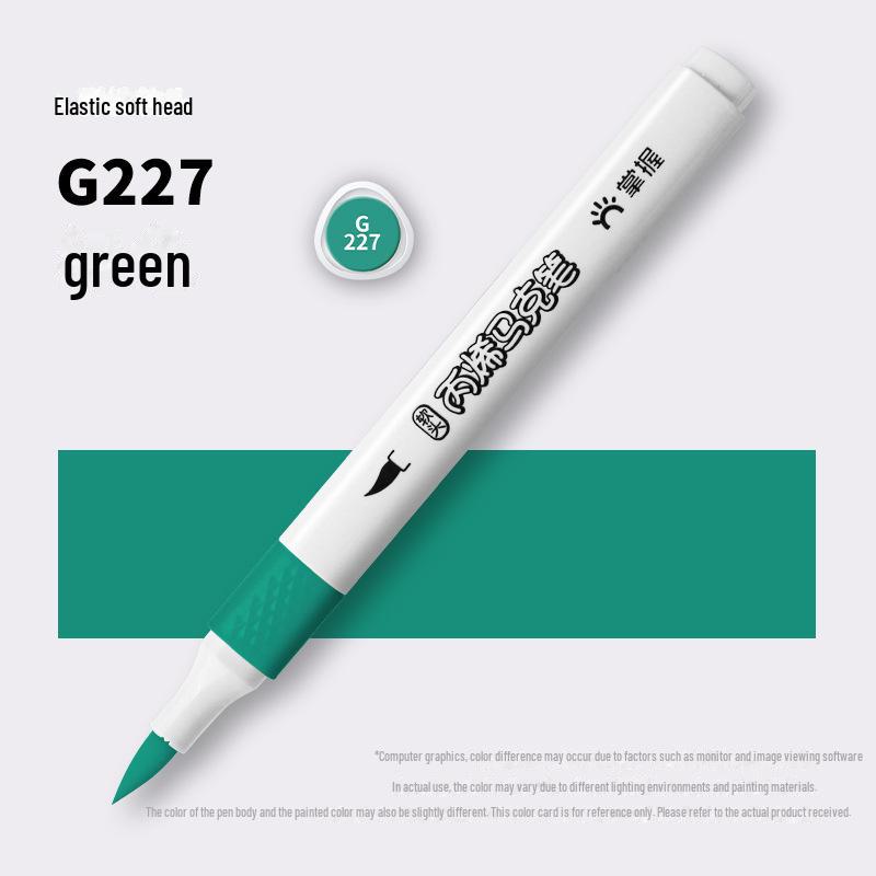 Student Acrylic Marker with Soft Tip, Non-Transparent, Stackable, Choose Complementary Colors