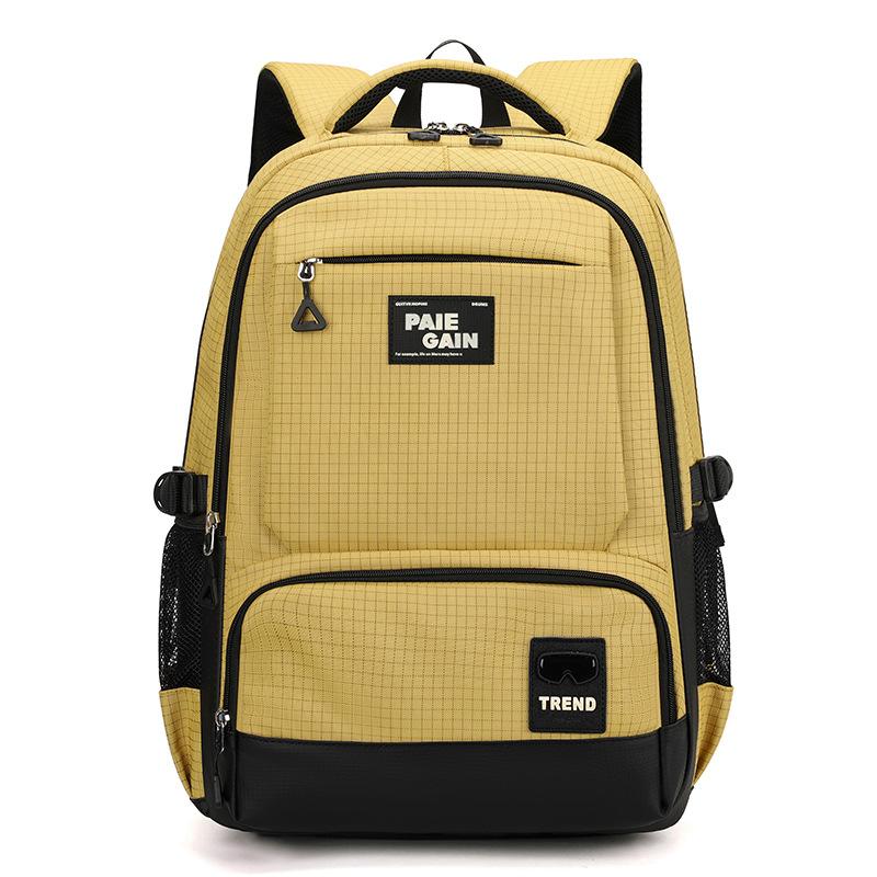 Schoolbag Large Capacity Daily Commuter Backpack Short Trip Business Trip Multifunctional Backpack Simple Foreign Style Children's School Bag